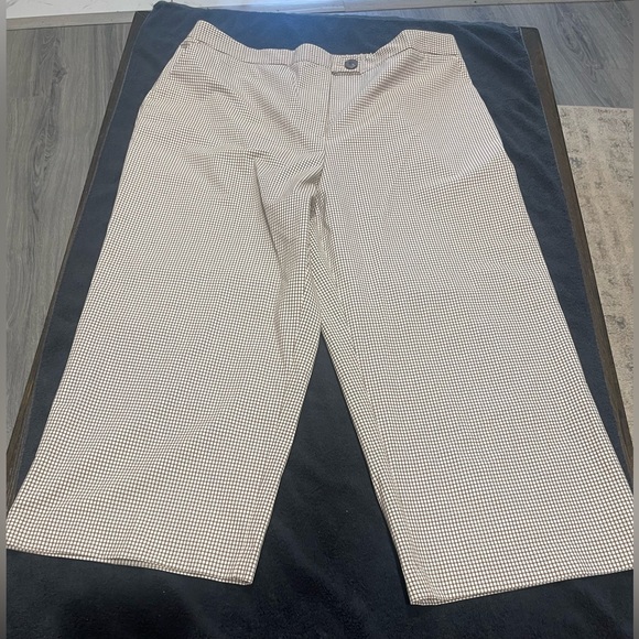 Worthington Pants - New Worthington Petite Medium Wide Leg Crop Ankle Pant Office Brunch Women’s 1X